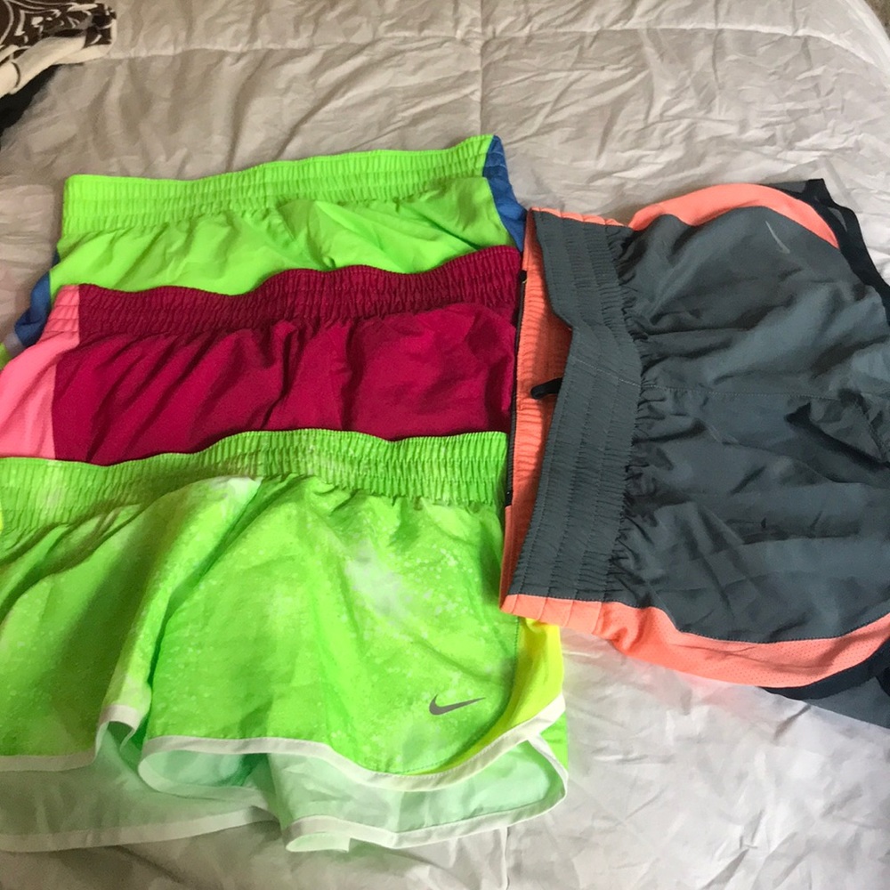 Nike Shorts with Built in Underwear cut out